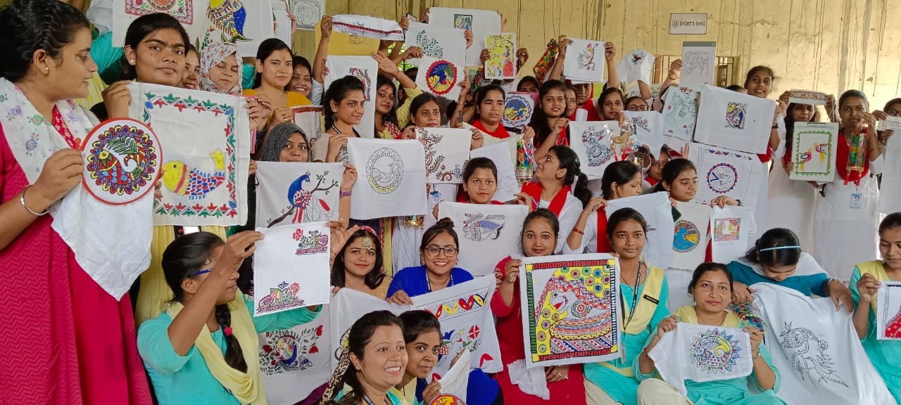 Fevicryl Workshop 2022 Madhubani Painting