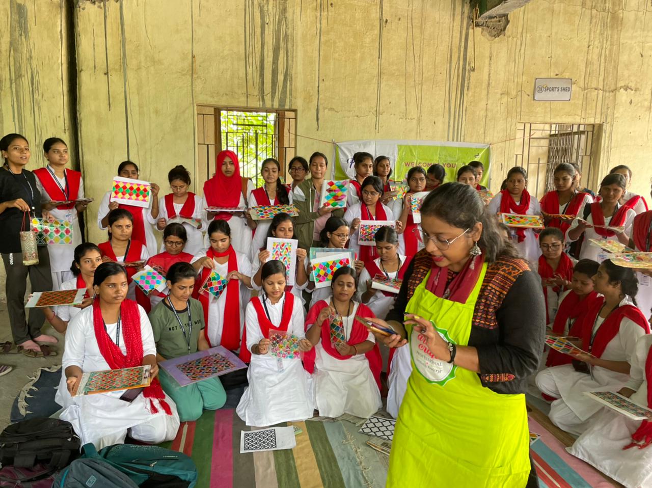 Fevicryl Workshop 2022 Lantern Making