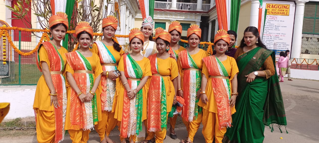 Republic day centralized Program at Patna College - Dated on 26th January 2023