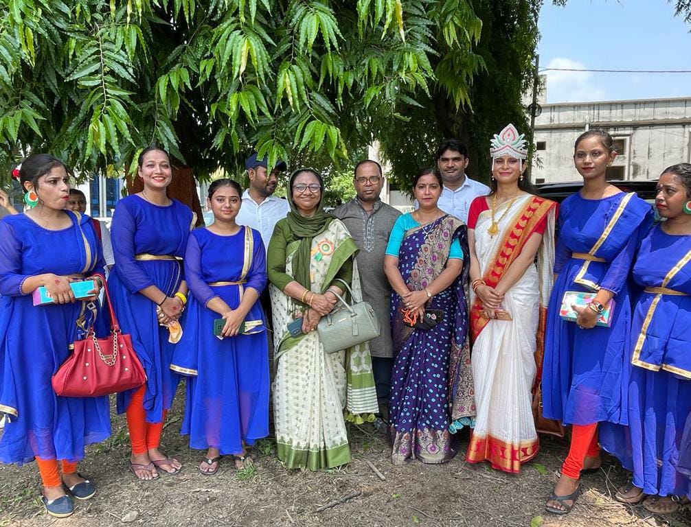 Independence day celebration at Patna Science College date :-15/8/23