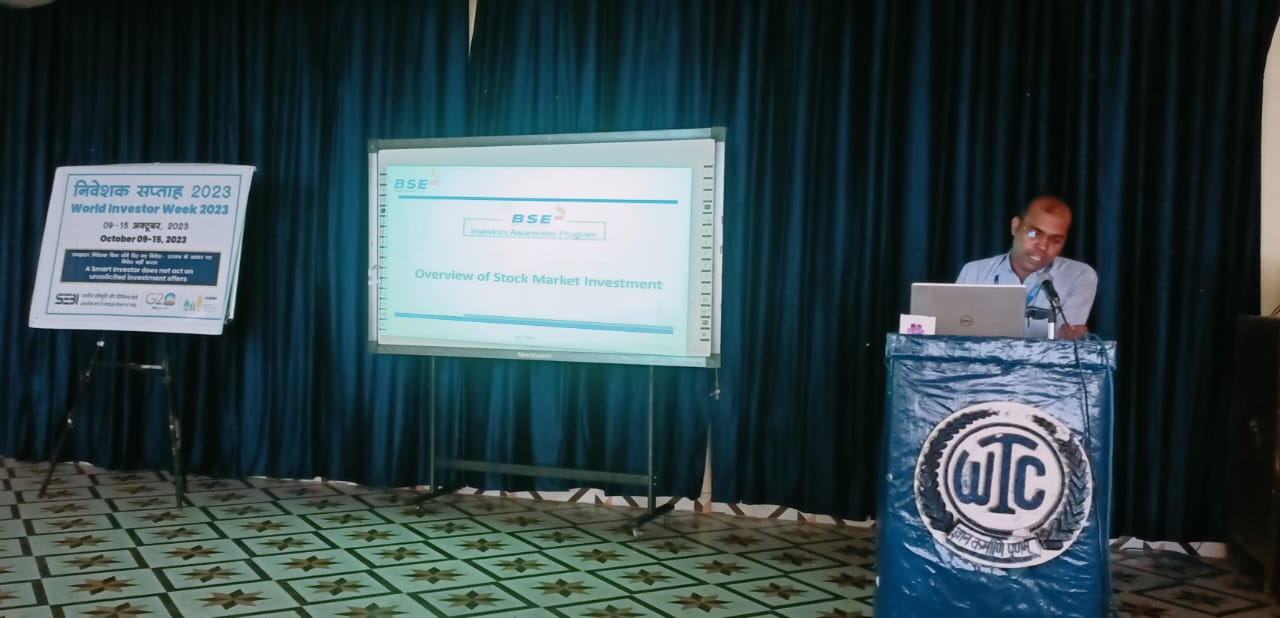 BSE  Investors Awareness Program  2023.                                        Date :- 14/10/23