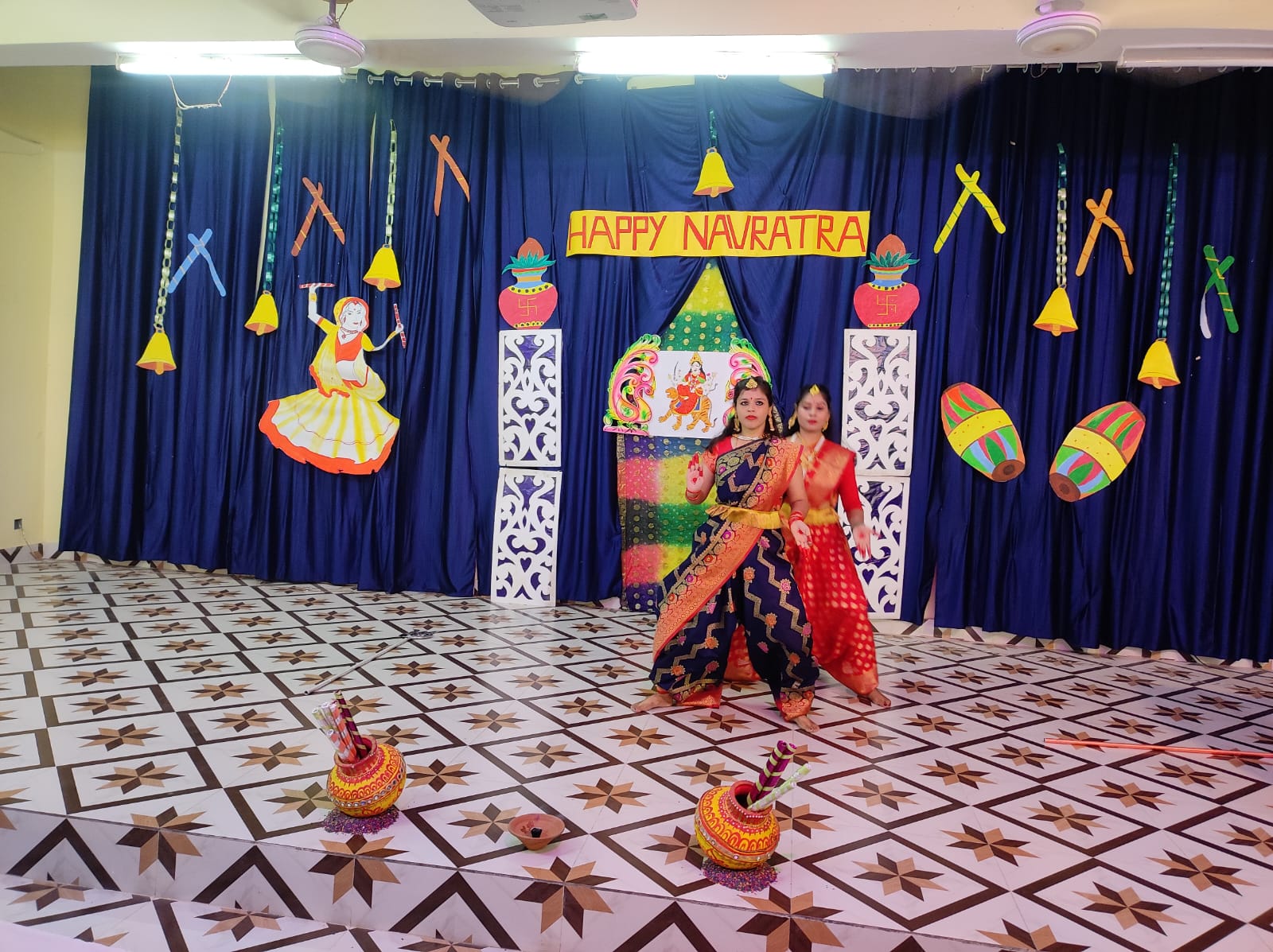 Navratri celebration.                               Date :- 18/10/23