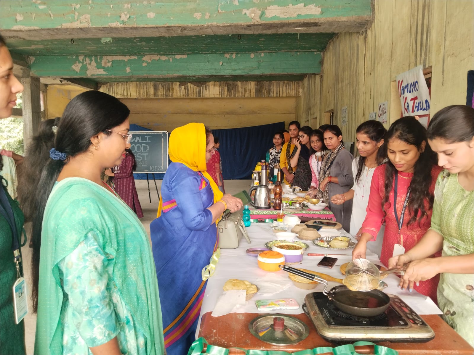 Diwali food festival Session:-2023-2025 Date:-10/11/23