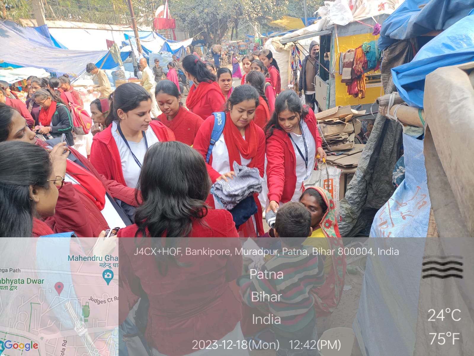 Donation program Session 2023-2025 Date:-18/12/23