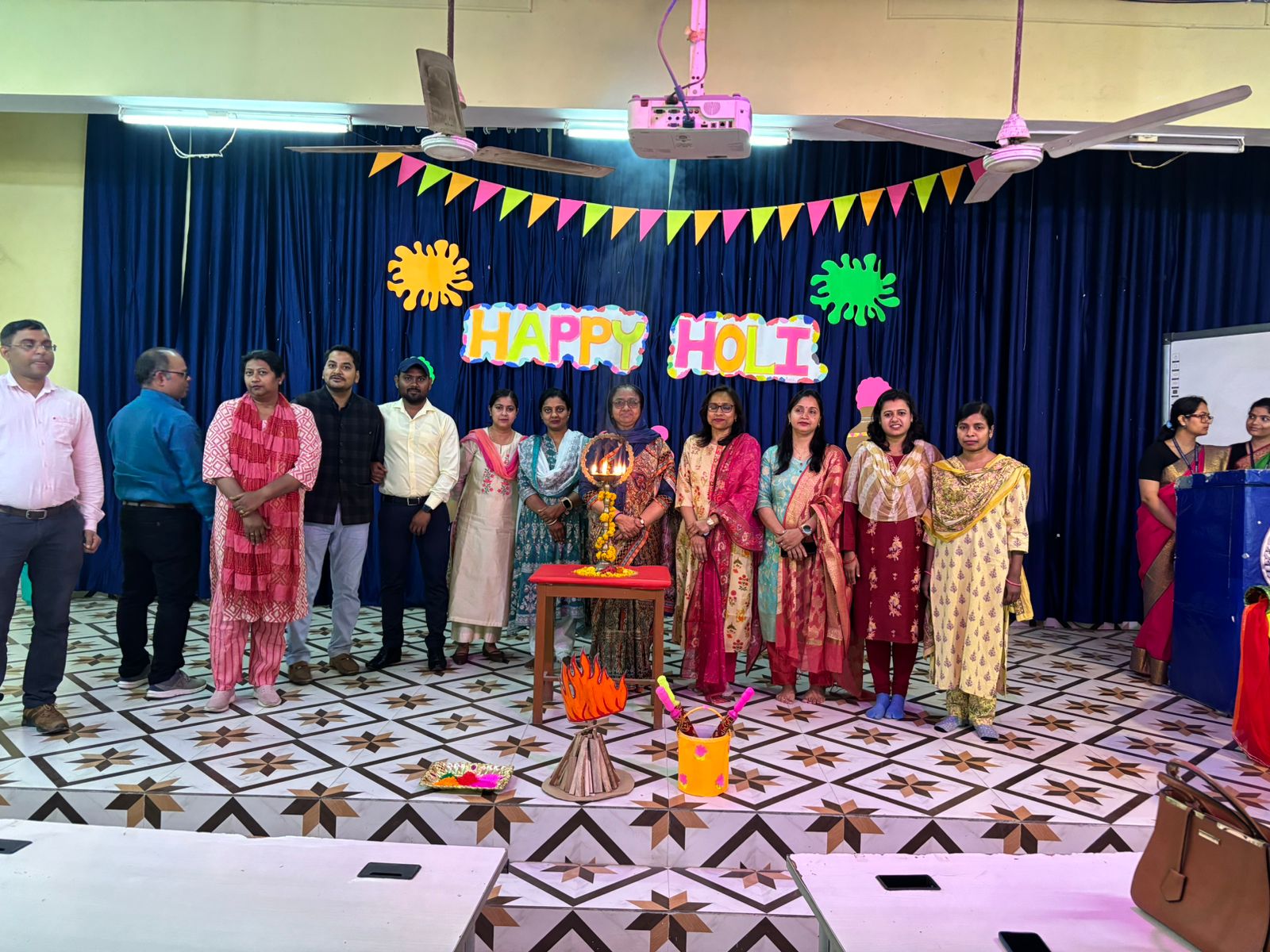 Holi celebration          Date:-21/03/24