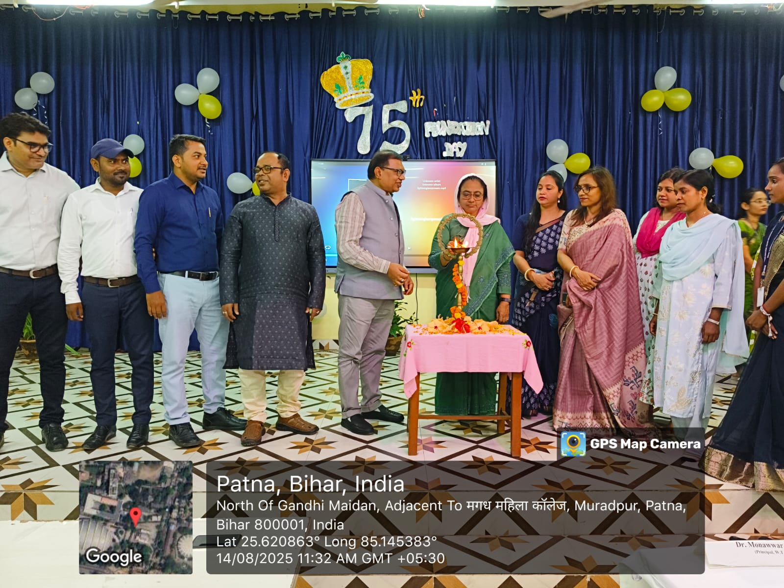 75th foundation day celebration  Date -14/08/25